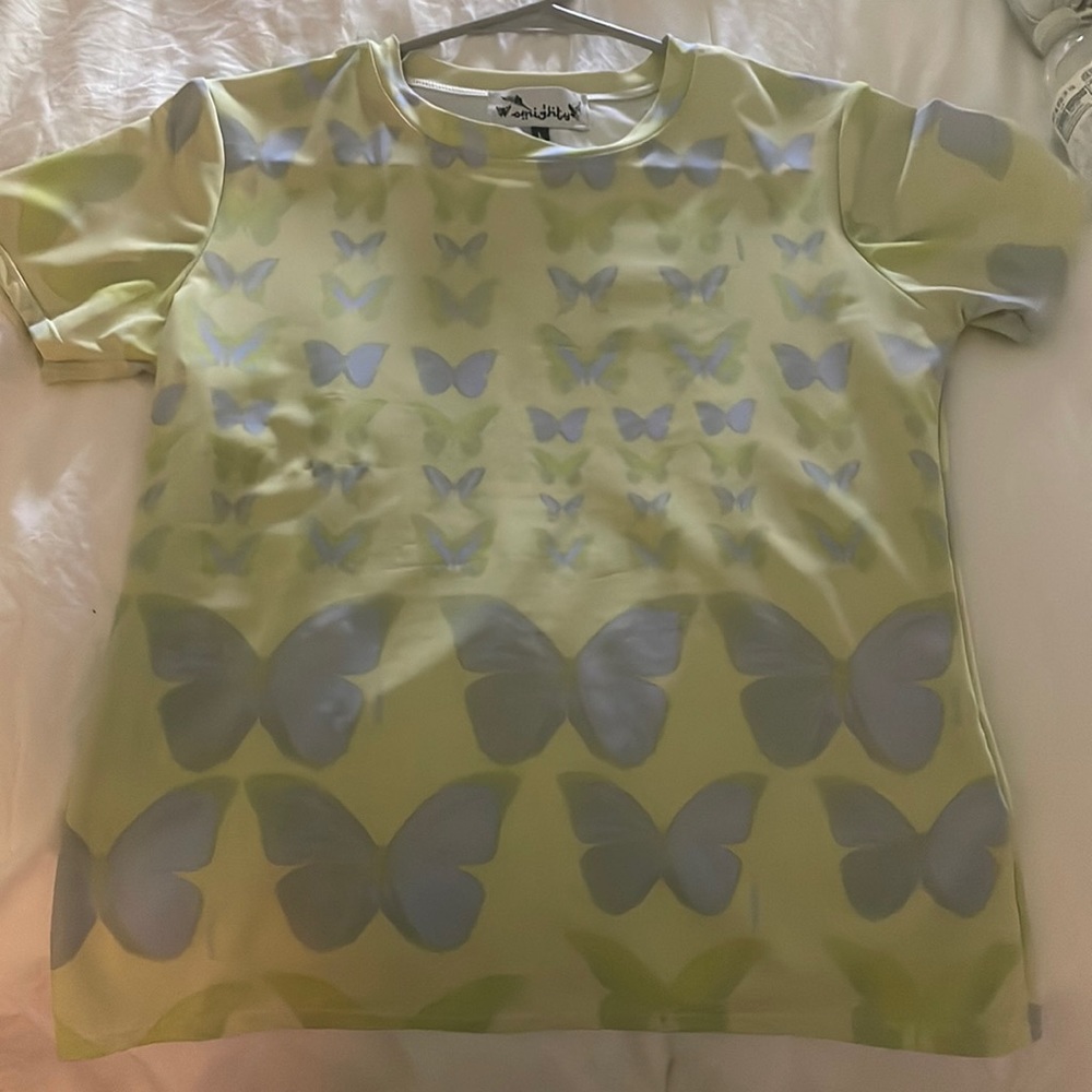 Omighty butterfly t shirt